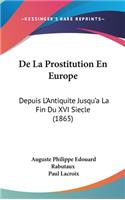 de La Prostitution En Europe