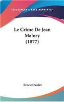 Le Crime de Jean Malory (1877)