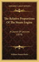 The Relative Proportions Of The Steam Engine