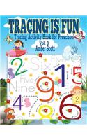 Tracing is Fun (Tracing Activity Book for Preschool) - Vol. 3