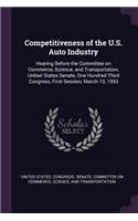 Competitiveness of the U.S. Auto Industry