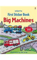 First Sticker Book Big Machines