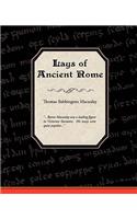 Lays of Ancient Rome: (English)