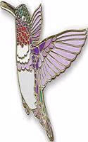 Enamel Pin Hummingbird