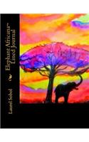 Elephant Africana Lined Journal