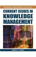 Current Issues in Knowledge Management
