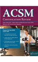 ACSM Certification Review Study Guide 2017-2018