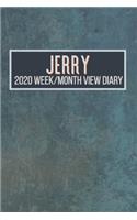 JERRY 2020 Week/Month View Diary