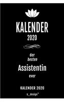 Kalender 2020 für Assistenten / Assistent / Assistentin