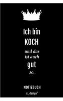 Notizbuch für Köche / Koch / Köchin