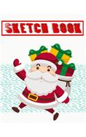 Sketchbook For Girls Christmas Gift Bringer