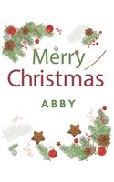 Merry Christmas Abby