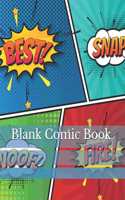 Blank Comic Book