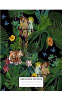 Composition Notebook: Back to School Flower Notebooks for Students