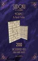 Sudoku For Beginners: 200 Easy To Moderate Beginner Level Puzzles With Solutions For Adults & Seniors. Large Print. Volume 7 of 10.(7 Brain Games Puzzle Books)