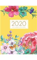 2020 Monthly Weekly Spending Tracker Notebook - Personal Finance Savings Money Budgeting Journal