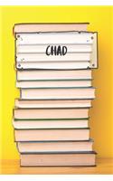 Chad: Ruled Travel Diary Notebook or Journey Journal - Lined Trip Pocketbook for Men and Women with Lines