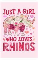 Just a Girl Who Loves Rhinos