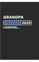 Grandpa 2020 Loading: Graph Paper Journal 6x9 inches with 120 Lined Pages