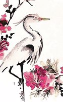 Japanese Crane Art Journal, Dot Grid: Dotted Paper Notebook for Bullet Journaling