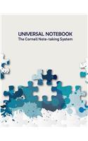 Universal Notebook: The Cornell Note-taking System, 100 Cornell pages, US Letter Format (8.5" x 11") - ruled - perfect bound - blank