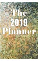The 2019 Planner: Blue spatter 6 x 9(47 Planner)