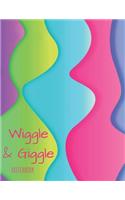 Wiggle & Giggle Sketchbook: Fun Doodle Sketch Book Artists Pad