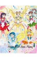 2019-2020 Anime Planner: 2 Year Monthly Calendar Planner for Improve Productivity and Time Management