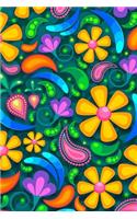 Cool Floral Pattern 2 Journal: Take Notes, Write Down Memories in this 150 Page Lined Journal