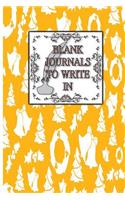 Blank Journals To Write In