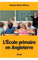 L'École primaire en Angleterre