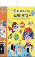 200 SUPERHERO STICKERS
