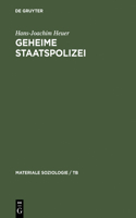 Geheime Staatspolizei: Über Das Töten Und Die Tendenzen Der Entzivilisierung