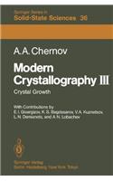 Modern Crystallography