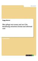 Wer pflegt wen wann und wo? Die Beziehung zwischen formal und informal care