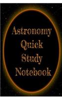 Astronomy Quick Study Notebook