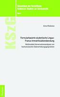 Formularbasierte Studentische Lingua-Franca-Immatrikulationsberatung