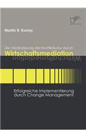 Die Veränderung der Konfliktkultur durch Wirtschaftsmediation