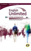 English Unlimited for Spanish Speakers Upper Intermediate Self-study Pack (workbook with DVD-ROM and Audio CD)