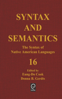 Syntax of Native American Languages
