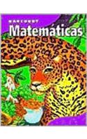 Harcourt School Publishers Matematicas: Student Edition Grade 6 Nat 2002