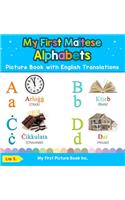 My First Maltese Alphabets Picture Book with English Translations