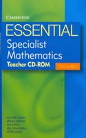 Essential Specialist Mathematics Third Edition Teacher CD-ROM