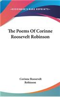 Poems Of Corinne Roosevelt Robinson