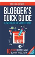 Blogger's Quick Guide to Writing Rituals and Routines