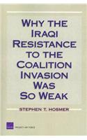 Why the Iraqi Resistance to the Coalition Invasion Was So Weak