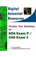 Practice Test Questions For SOA Exam P / CAS Exam 1
