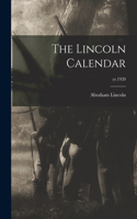 Lincoln Calendar; yr.1920