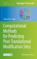Computational Methods for Predicting Post-Translational Modification Sites