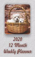 2020 12 Month Weekly Planner